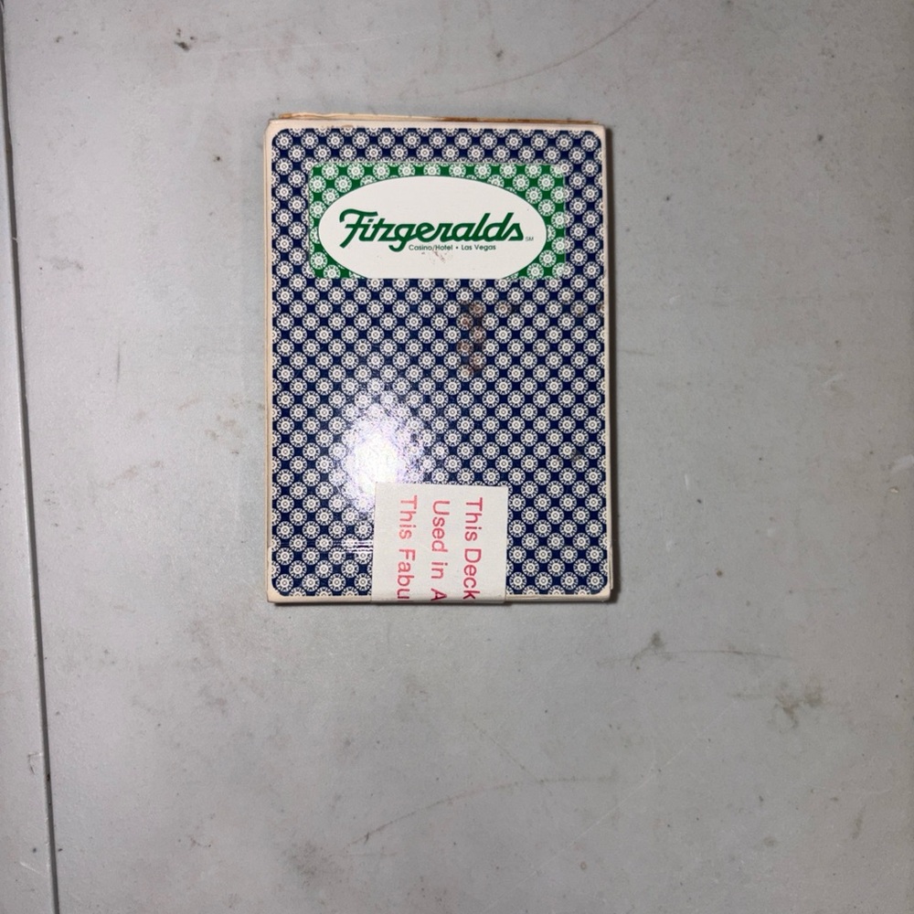 Fitzgeralds Playing Cards